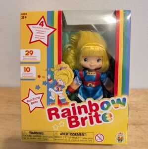 Rainbow Brite Doll with Blue and Red Outfit